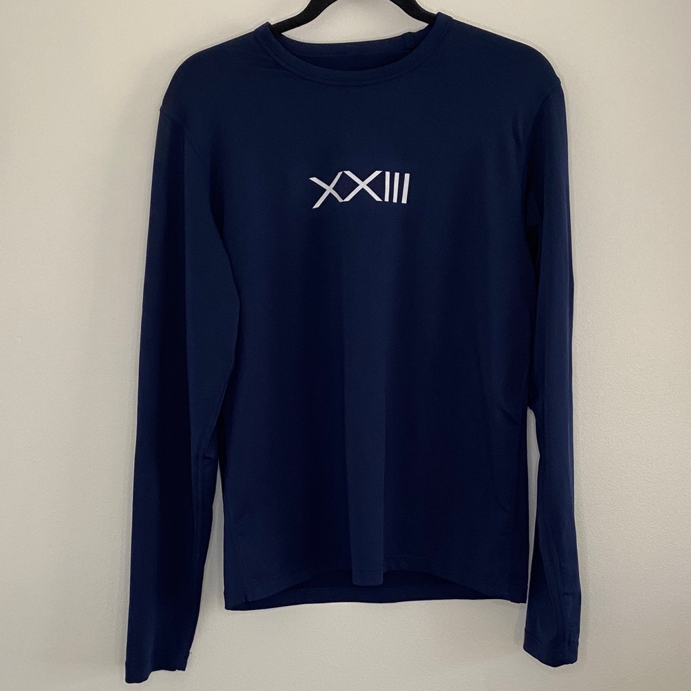 Foreign Rider Co. Grove XXIII Navy Long Sleeve Shirt Dryfit Unisex Size 1